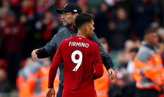 Юрген Клопп и Роберто Фирмино, Getty Images