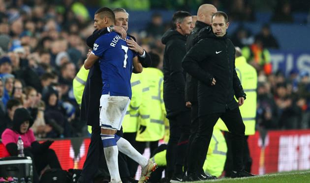 Анчелотти и Ришарлисон, Getty Images 