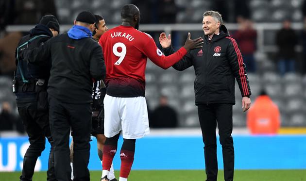 Ромелу Лукаку и Оле-Гуннар Солскьяер, Getty Images