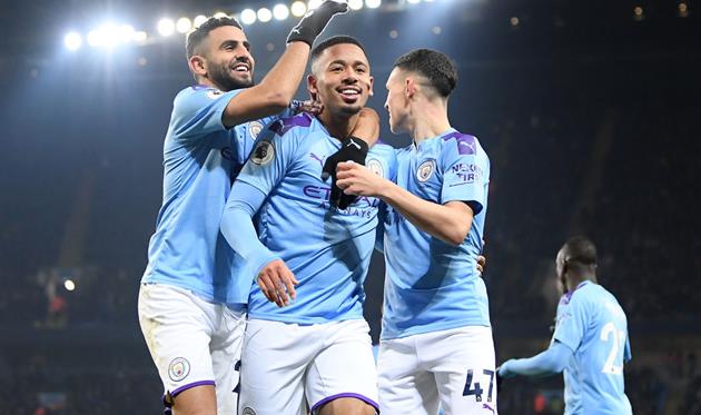 РАДОСТЬ ИГРОКОВ МАНЧЕСТЕР СИТИ, ФОТО GETTY IMAGES