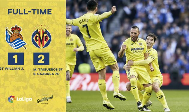 Сосьедад - Вильярреал, twitter.com/Eng_Villarreal