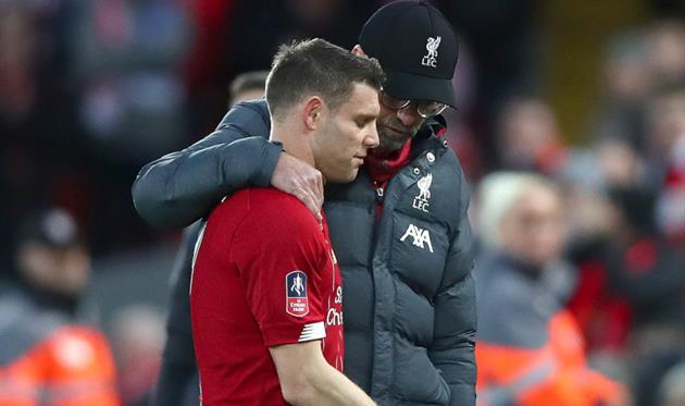 Милнер и Клопп, liverpoolfc.com