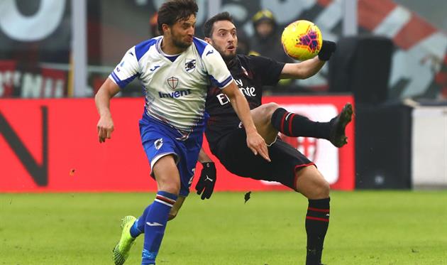 Милан - Сампдория, getty images