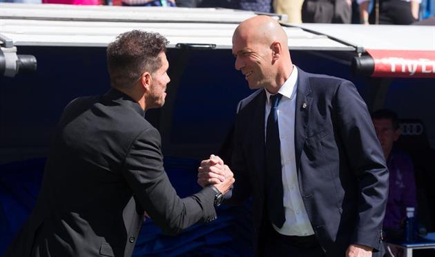 И снова Диего Симеоне против Зинедина Зидана, Getty Images