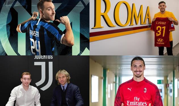 Фото ФК Интер, ФК Рома, ФК Ювентус, ФК Милан
