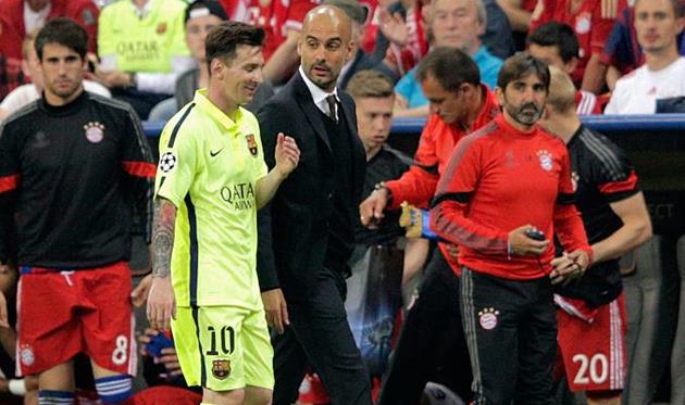 Месси и Гвардоила, getty images