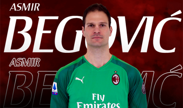 Асмир Бегович, фото ФК Милан