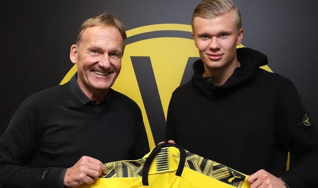 Эрлинг Холанд, фото Боруссия Д