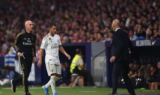 Эден Азар и Зинедин Зидан, Getty Images