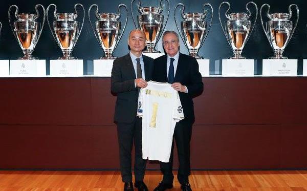 Санхун Ли и Флорентино Перес, Реал