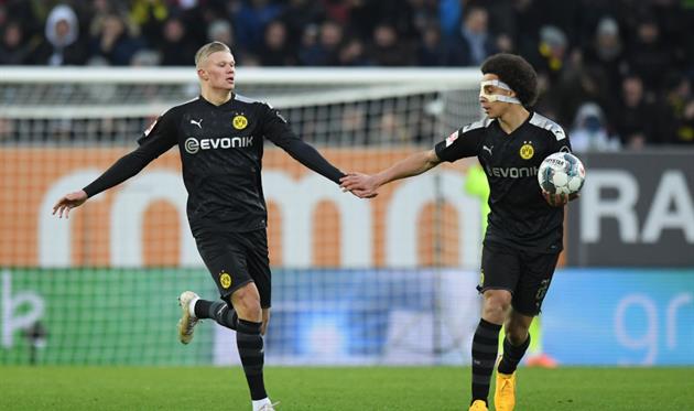 Эрлинг Холанд и Аксель Витсель, Getty Images