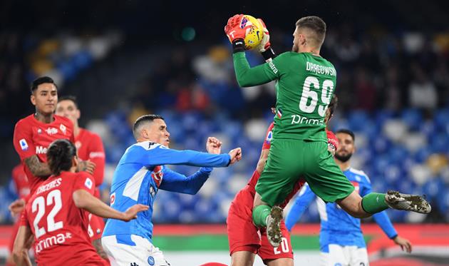 Наполи - Фиорентина, Getty Images 