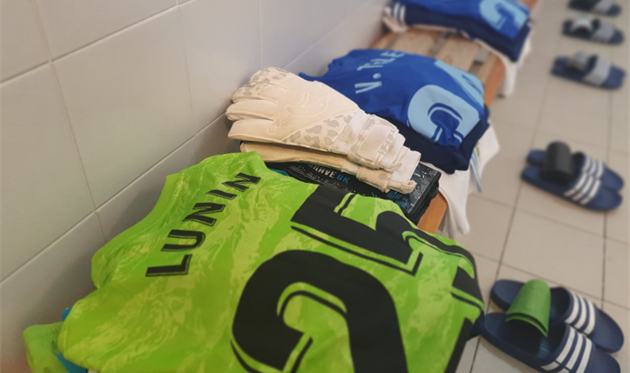 Фото из раздевалки Овьедо, Real Oviedo