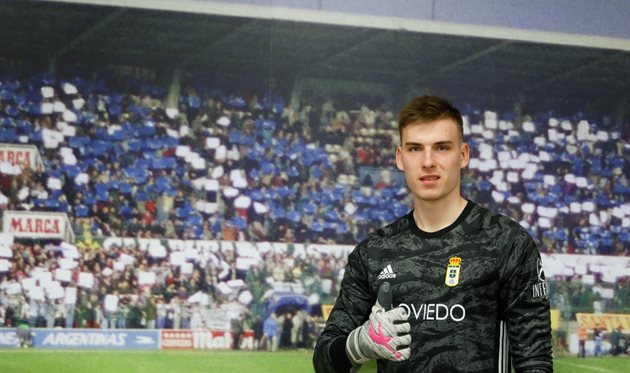 Андрей Лунин, фото Овьедо