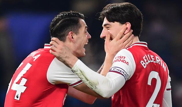 Гранит Джака и Эктор Бельерин, Getty Images