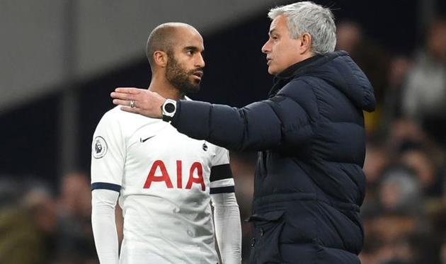 Лукас Моура и Жозе Моуриньо, Getty Images