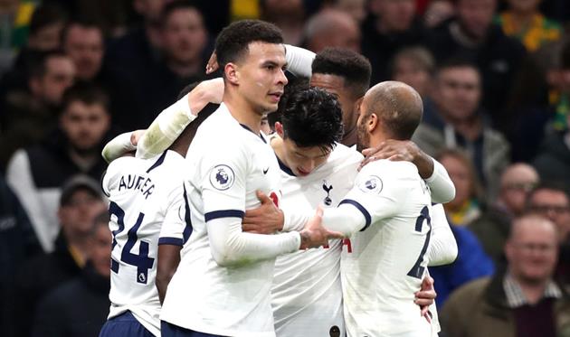 РАДОСТЬ ИГРОКОB ТОТТЕНХЭМА, ФОТО GETTY IMAGES