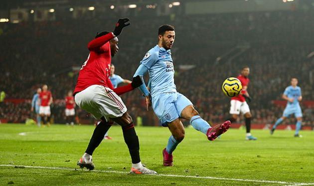 манчестер юнайтед - бернли, getty images