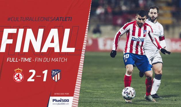 Атлетико - Леонеса, twitter.com/atletienglish 