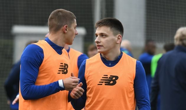 Назарий Русин (справа), фото Динамо