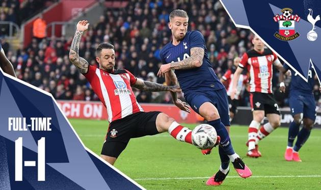 Саутгемптон - Тоттенхэм, twitter.com/SpursOfficial 