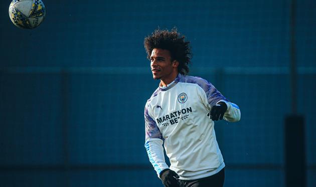 Лерой Сане, photo Manchester City Fc