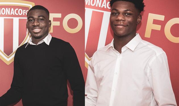 Юссуф Фофана и Орельян Тчуамени, Football.ua/AS Monaco
