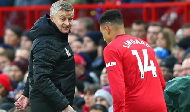 Оле-Гуннар Солскьяер и Джесси Лингард, Getty Images