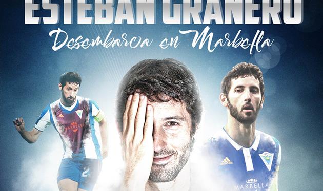 Эстебан Гранеро - игрок Марбельи, photo El Marbella Fútbol Club