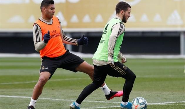 Каземиро и Эден Азар, ФК Реал Мадрид