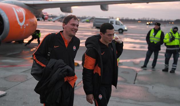 Андрей Пятов и Тарас Спепаненко, ФК Шахтер