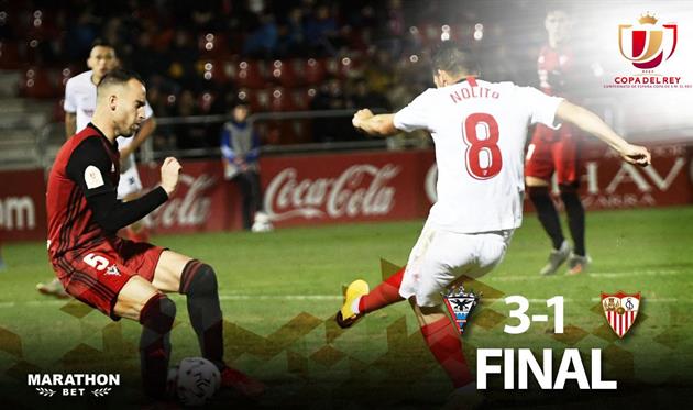 Мирандес - Севилья, photo Sevilla FC