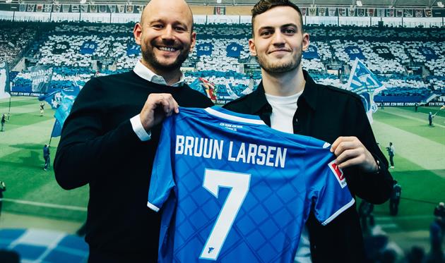 Якоб Бруун Ларсен, фото ФК Хоффенхайм