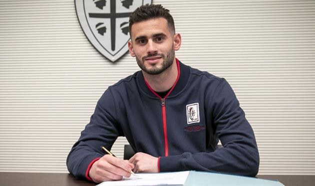 Гастон Перейро, cagliaricalcio.com