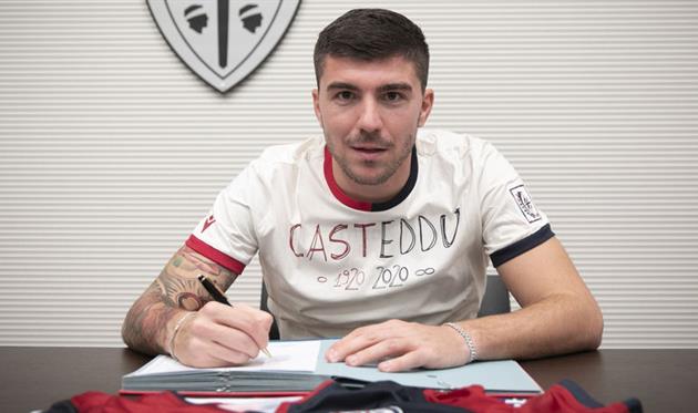 Альберто Палоски, cagliaricalcio.com