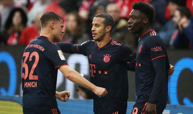 РАДОСТЬ ИГРОКОВ БАВАРИИ, ФОТО GETTY IMAGES