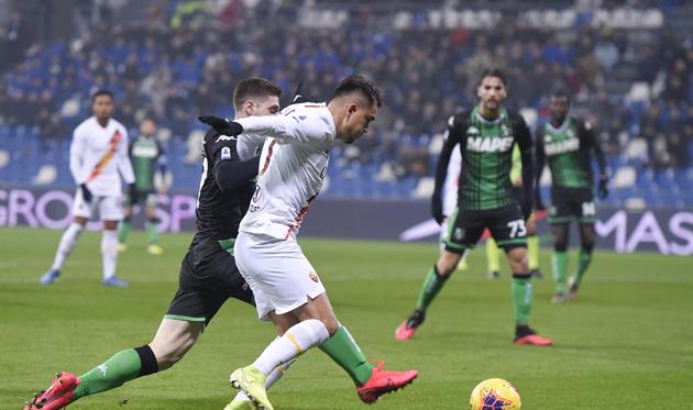 САССУОЛО - РОМА, TWITTER.COM/OFFICIALASROMA 