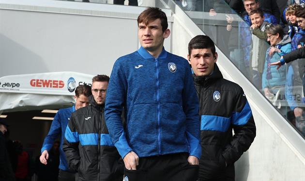 Руслан Малиновский (справа), фото ФК Аталанта