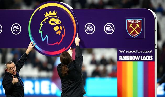 Поддержка секс-меньшинств на матче Вест Хэма, GEtty Images