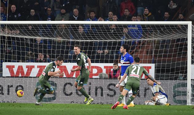 Сампдория - Наполи, getty images