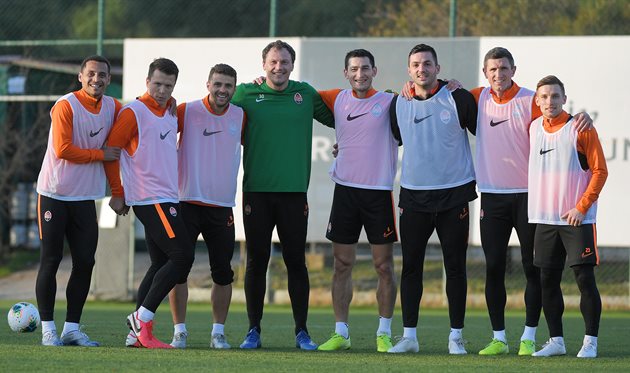 Игроки Шахтера, фото Шахтер