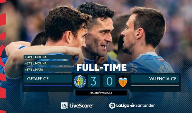 Хетафе - Валенсия, twitter.com/LaLigaEN 