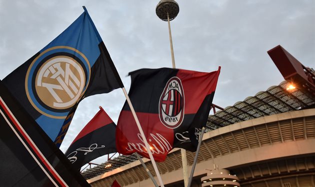 САН-СИРО ПЕРЕД МАТЧЕМ ИНТЕР - МИЛАН, GETTY IMAGES 