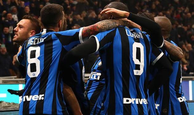 радость игроков интера, getty images