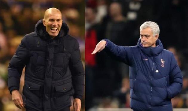 Зинедин Зидан и Жозе Моуриньо, Getty Images