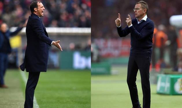 Массимилиано Аллегри и Ральф Рангник, Getty Images