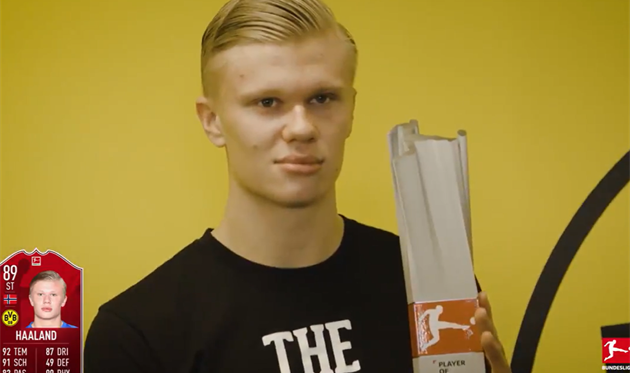 Эрлинг Холанд, фото Бундеслиги