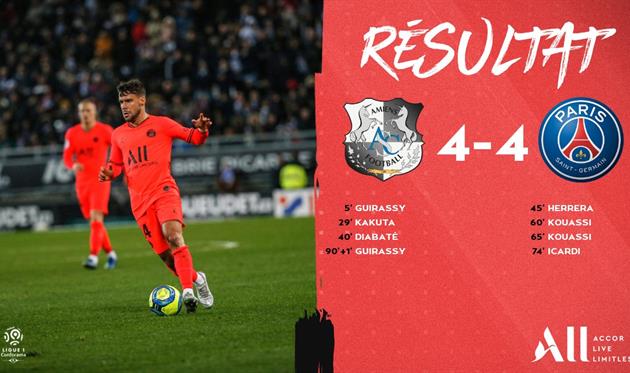 Амьен - ПСЖ, twitter.com/PSG_inside 