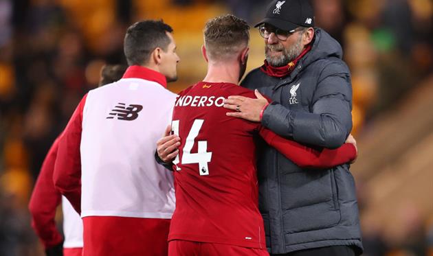 Джордан Хендерсон и Юрген Клопп, Getty Images