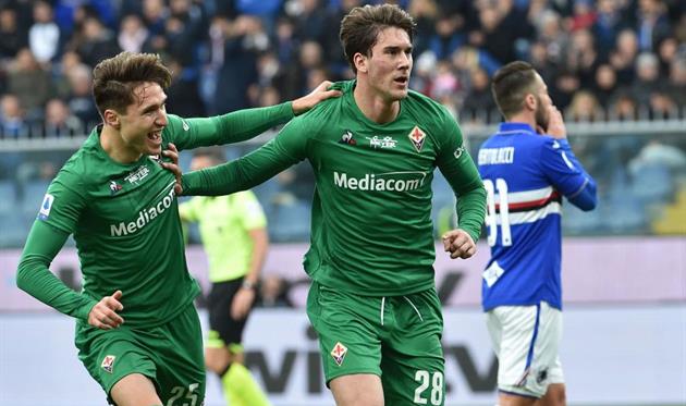 Федерико Кьеза и Душан Влахович, Getty Images